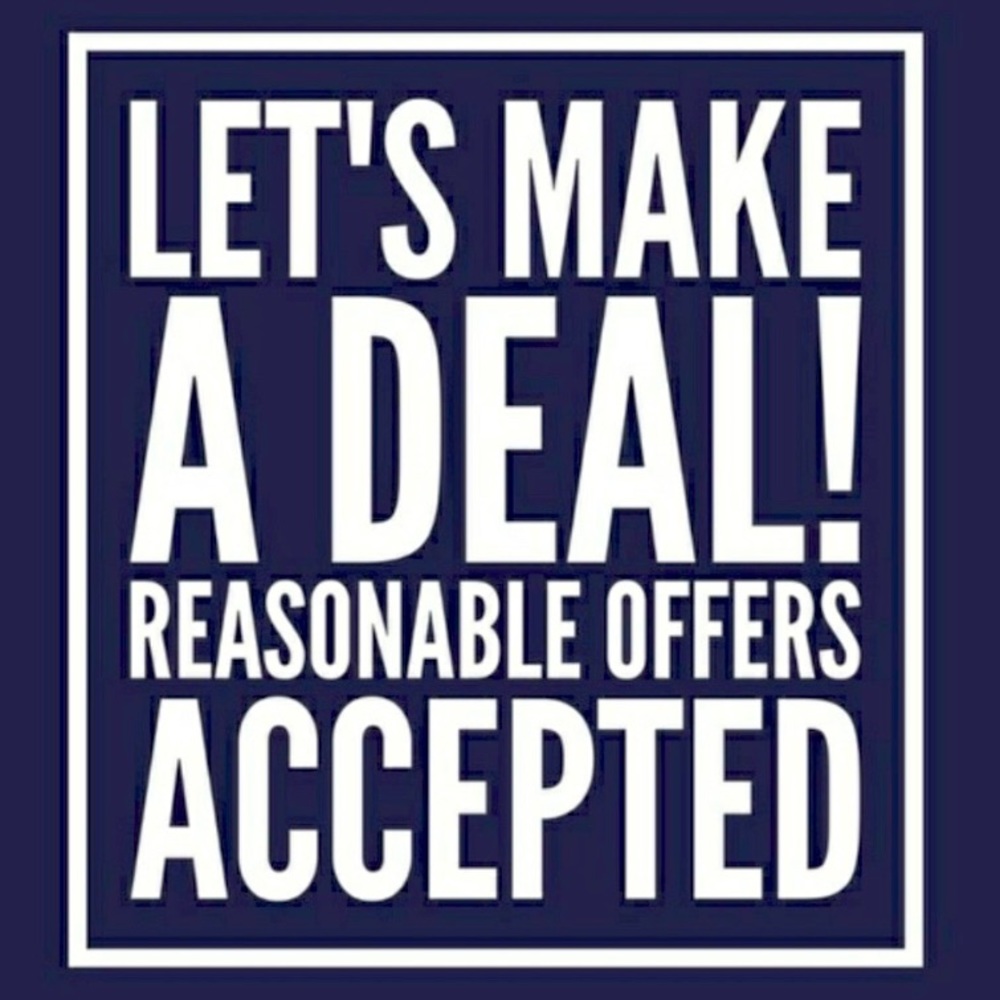 Reasonable offers accepted 🥰